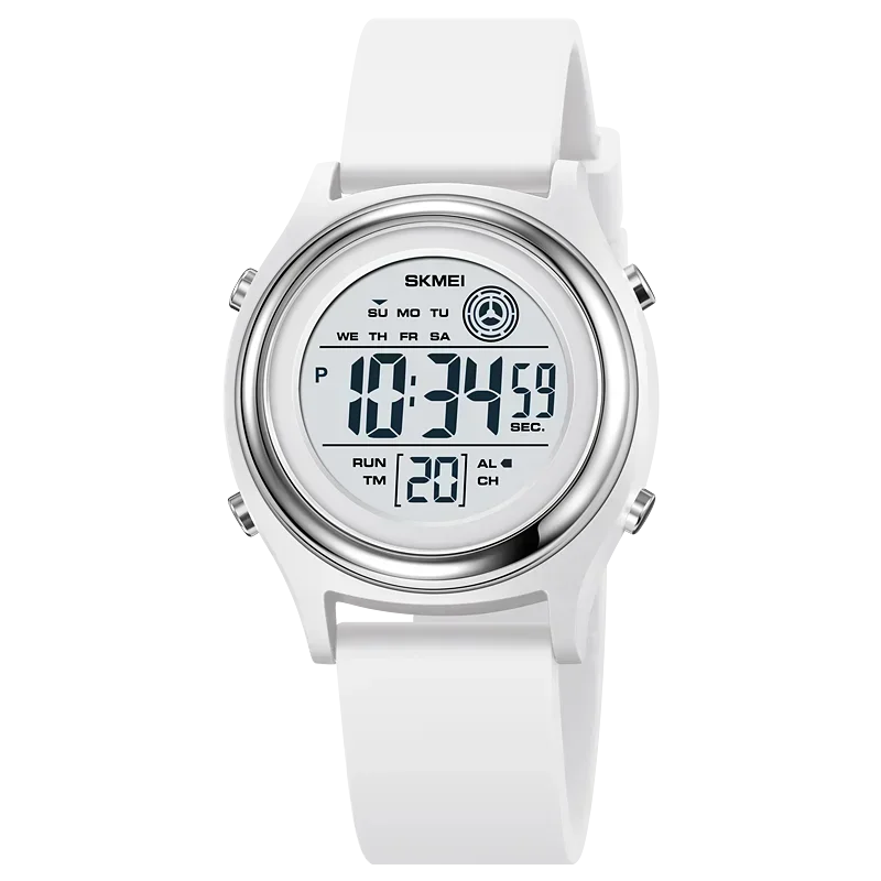 SKMEI Back Light Display Countdown Digital Watches Women Stopwatch Lady Wristwatch 50M Waterproof Shockproof reloj mujer 2094
