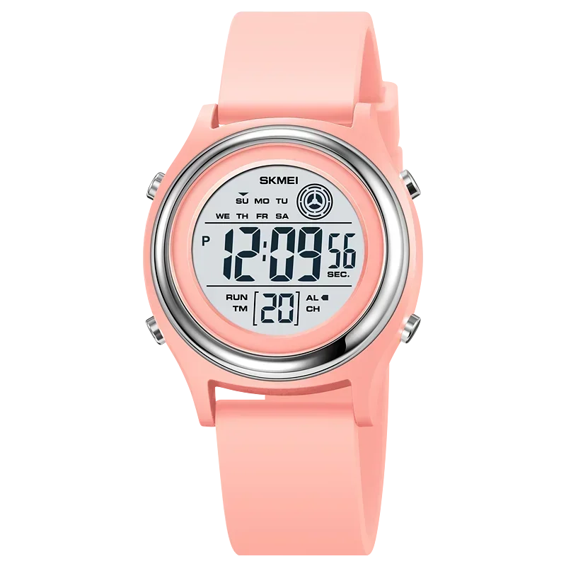 SKMEI Back Light Display Countdown Digital Watches Women Stopwatch Lady Wristwatch 50M Waterproof Shockproof reloj mujer 2094