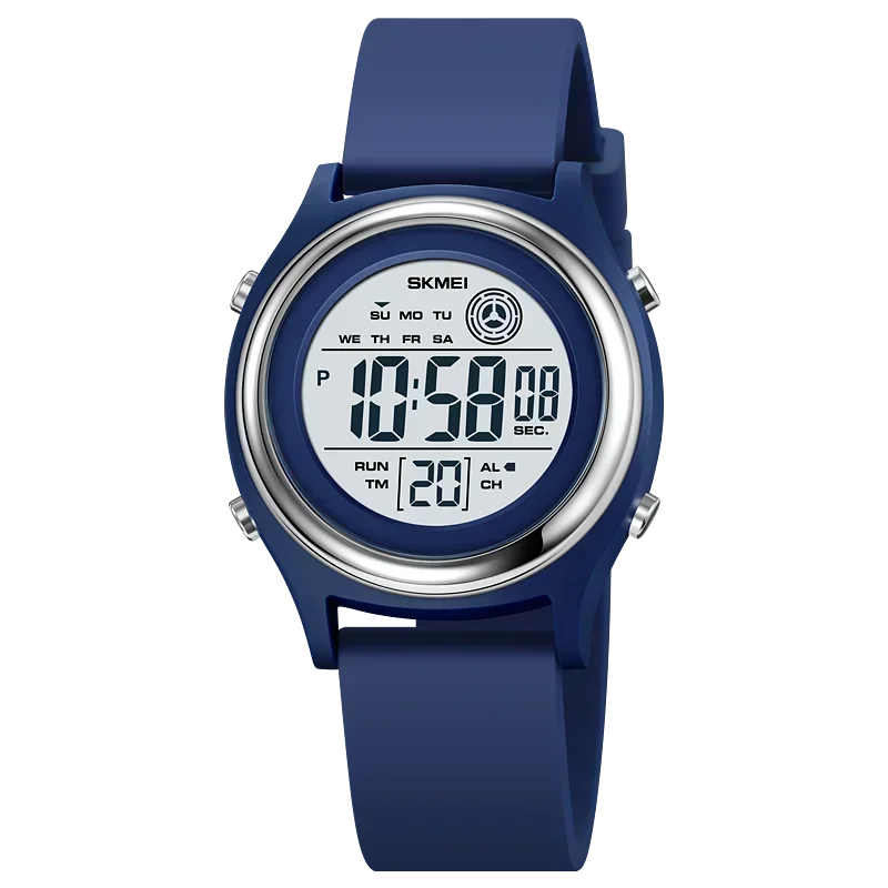 SKMEI Back Light Display Countdown Digital Watches Women Stopwatch Lady Wristwatch 50M Waterproof Shockproof reloj mujer 2094