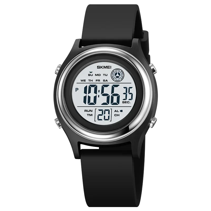 SKMEI Back Light Display Countdown Digital Watches Women Stopwatch Lady Wristwatch 50M Waterproof Shockproof reloj mujer 2094