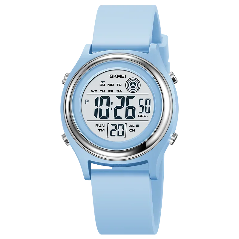 SKMEI Back Light Display Countdown Digital Watches Women Stopwatch Lady Wristwatch 50M Waterproof Shockproof reloj mujer 2094